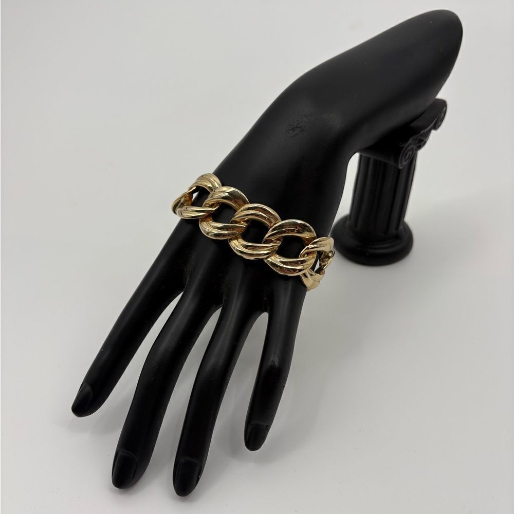 Vintage Gold Chain Bracelet